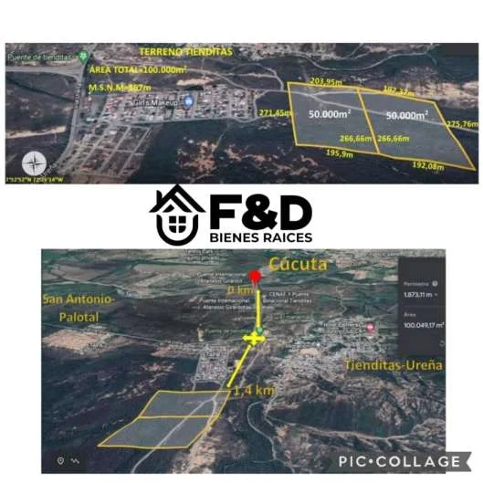 TERRENO EN SAN ANTONIO DEL TÁCHIRA – TIENDITAS