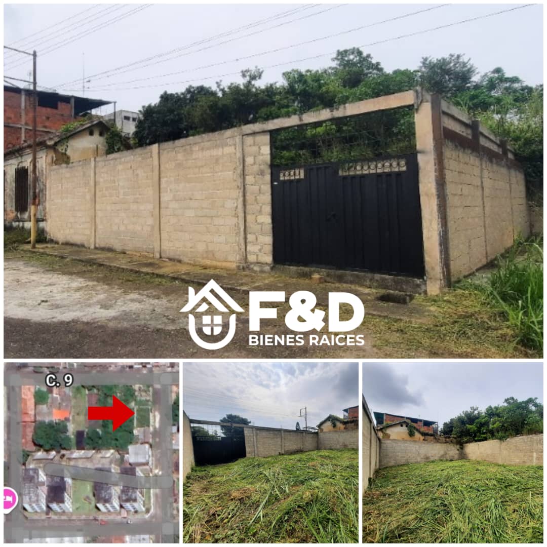 TERRENO PROPIO EN EL CENTRO, SECTOR LAS FLORES, RUBIO